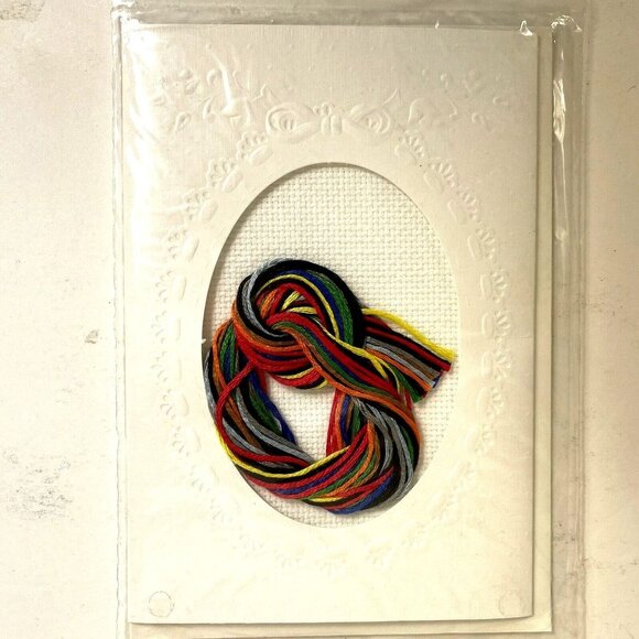 Stitch A Card Cross Stitch Kit # 7058 by Needle Magic "Warm Regards" - Picture 10 of 11